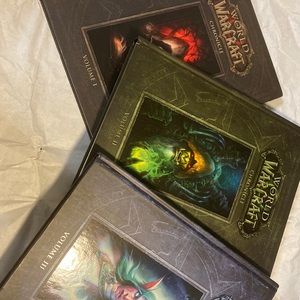 World of WarCraft Books Chronicles vol 1,2 &3